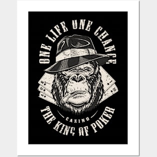 Monkey Poker Posters and Art